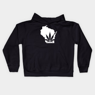 Proud Wisconsin Hemp Farmer Kids Hoodie